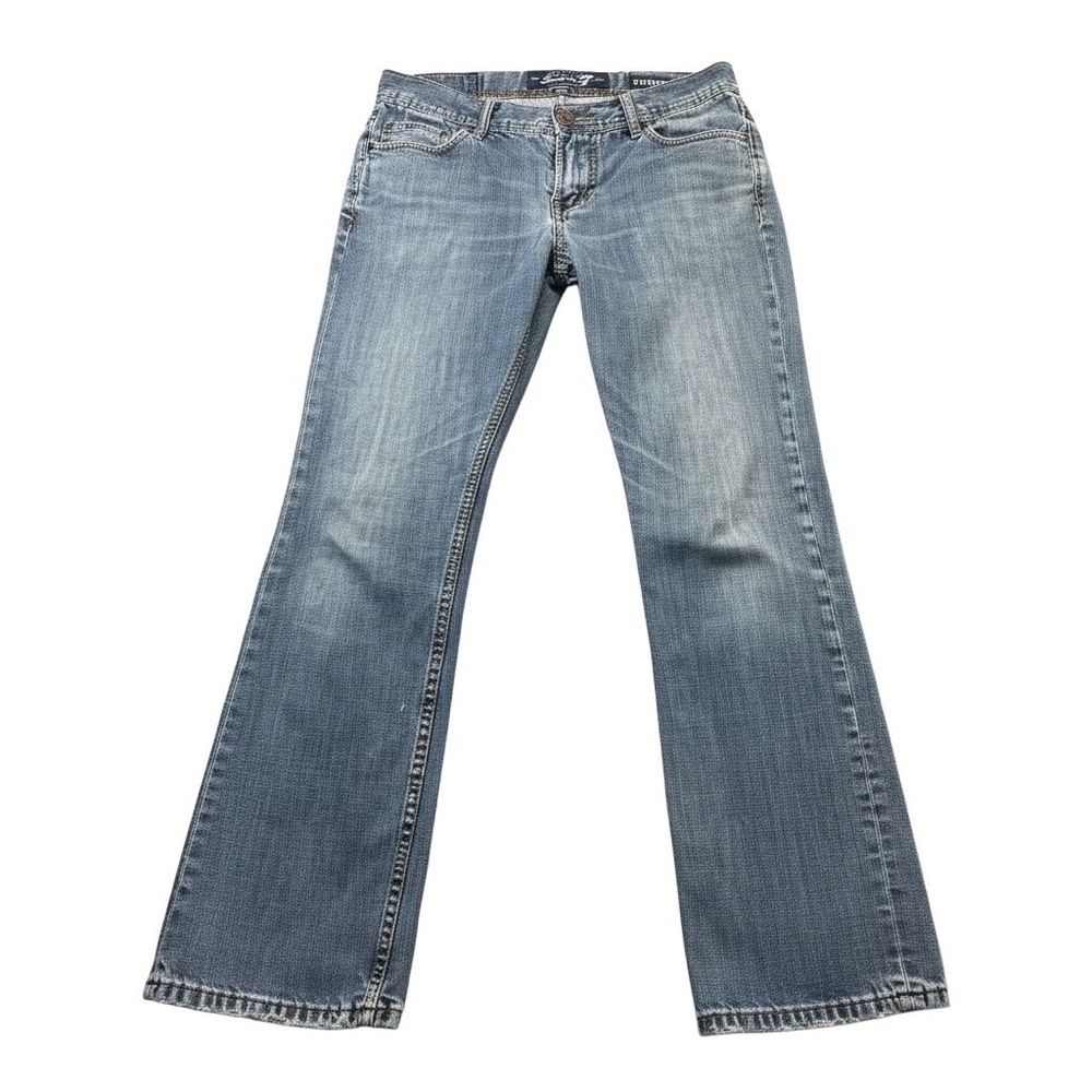 Seven7‎ Straight Leg Jeans Mens 32x34 Light Wash
